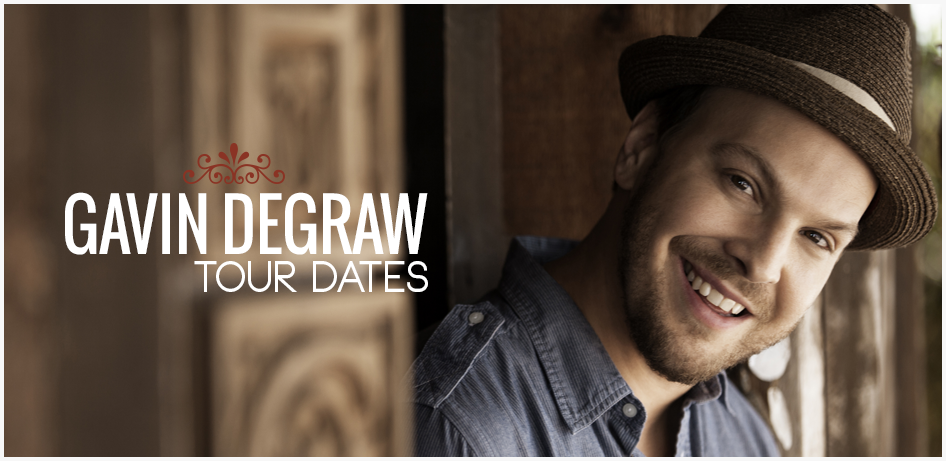 Gavin Degraw Tour Dates