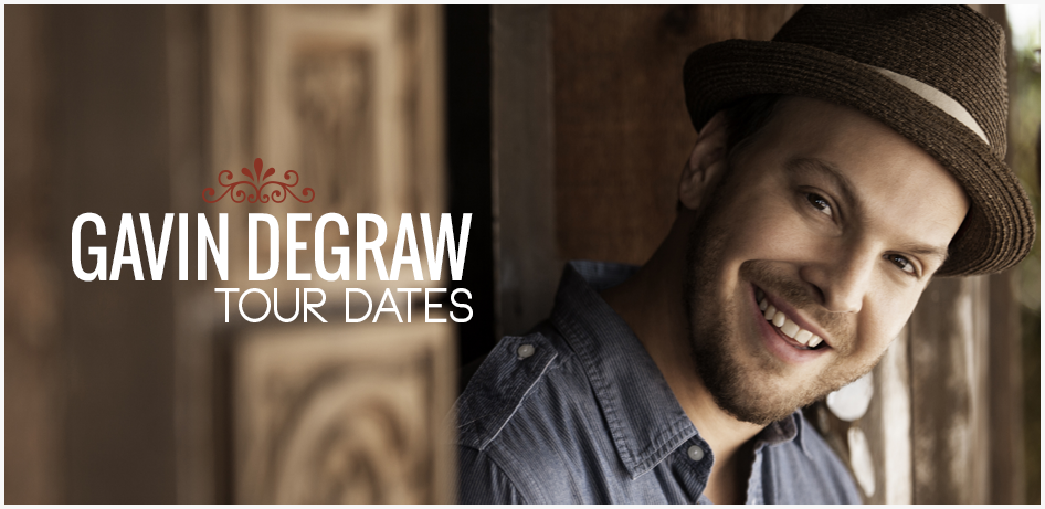 gavin degraw tour deutschland